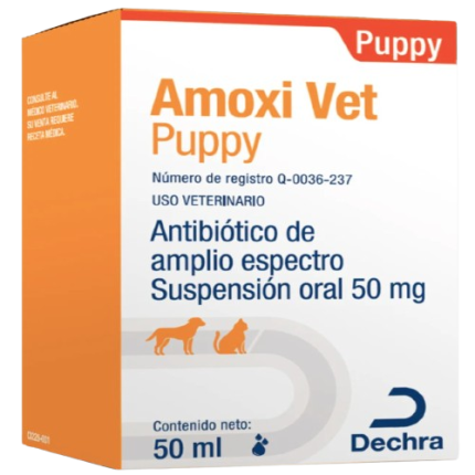 AMOXI-VET PUPPY 50 MG 50 ML