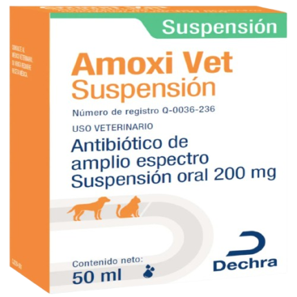 AMOXI-VET 200 MG 50 ML